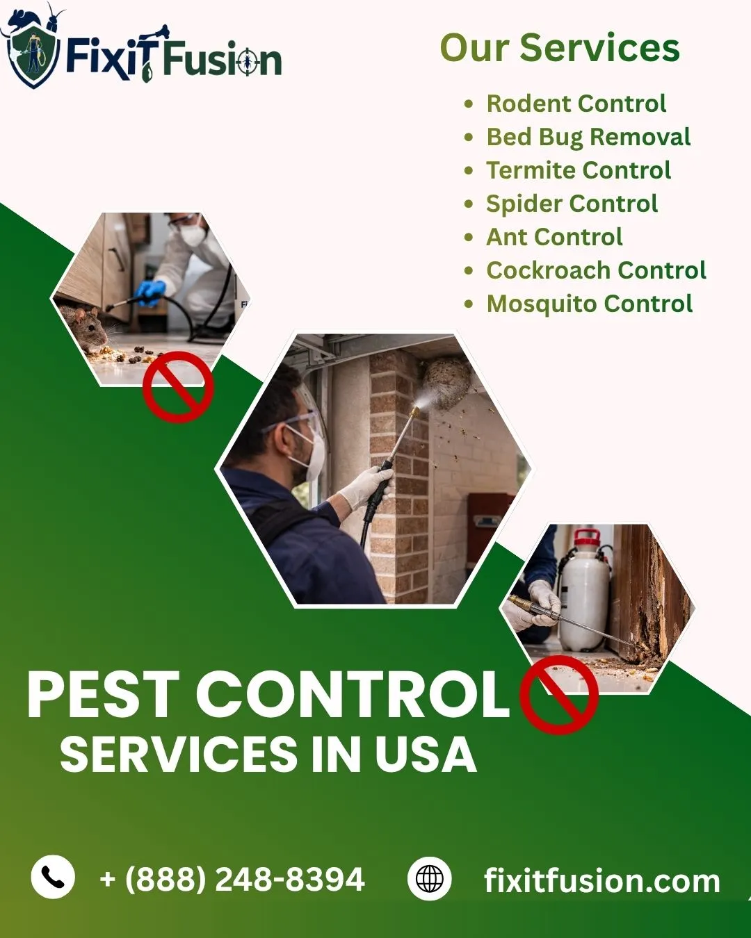 Pest Control Services in USA